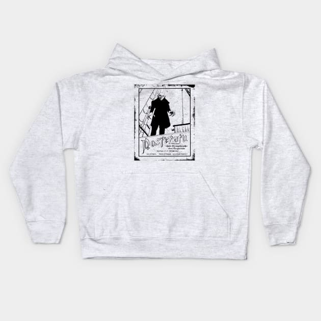 Nosferatu Kids Hoodie by giftgasdjinn